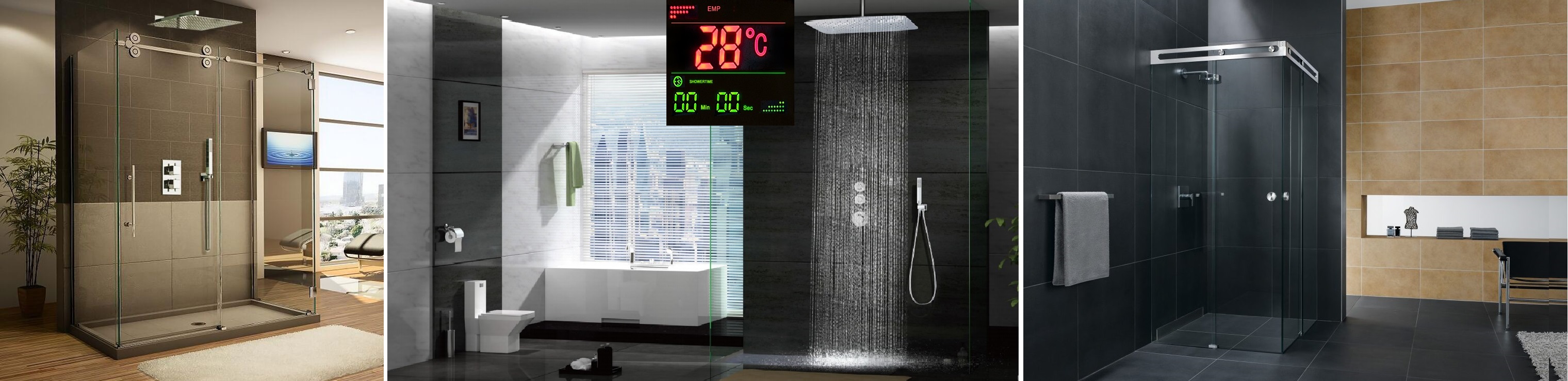 Multifunctional Designer Shower Sets